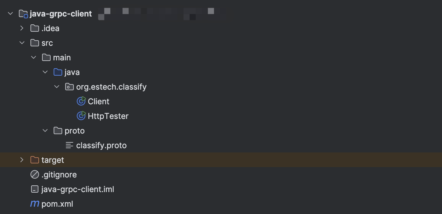 Java gRPC and HTTP Client Project Structure Java gRPC and HTTP Client Project Structure